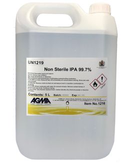 Agma Non-sterile 99.7%  IPA  4 x 5L