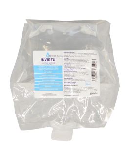 INVIRTU Hand Foam Sanitiser Refill Pouch 800ml