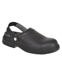 Portwest Steelite Safety Clog Black