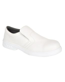 Portwest Steelite Slip on Safety Shoe White