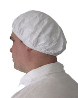 DuPont Tyvek IsoClean Bouffant Cap - Case of 250